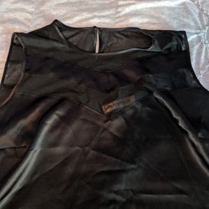 Black Silky tank top